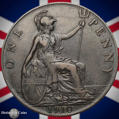 Great Britain 1910 Penny 1d GB6723