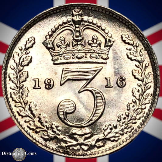 Great Britain 1916 Three Pence GB2175