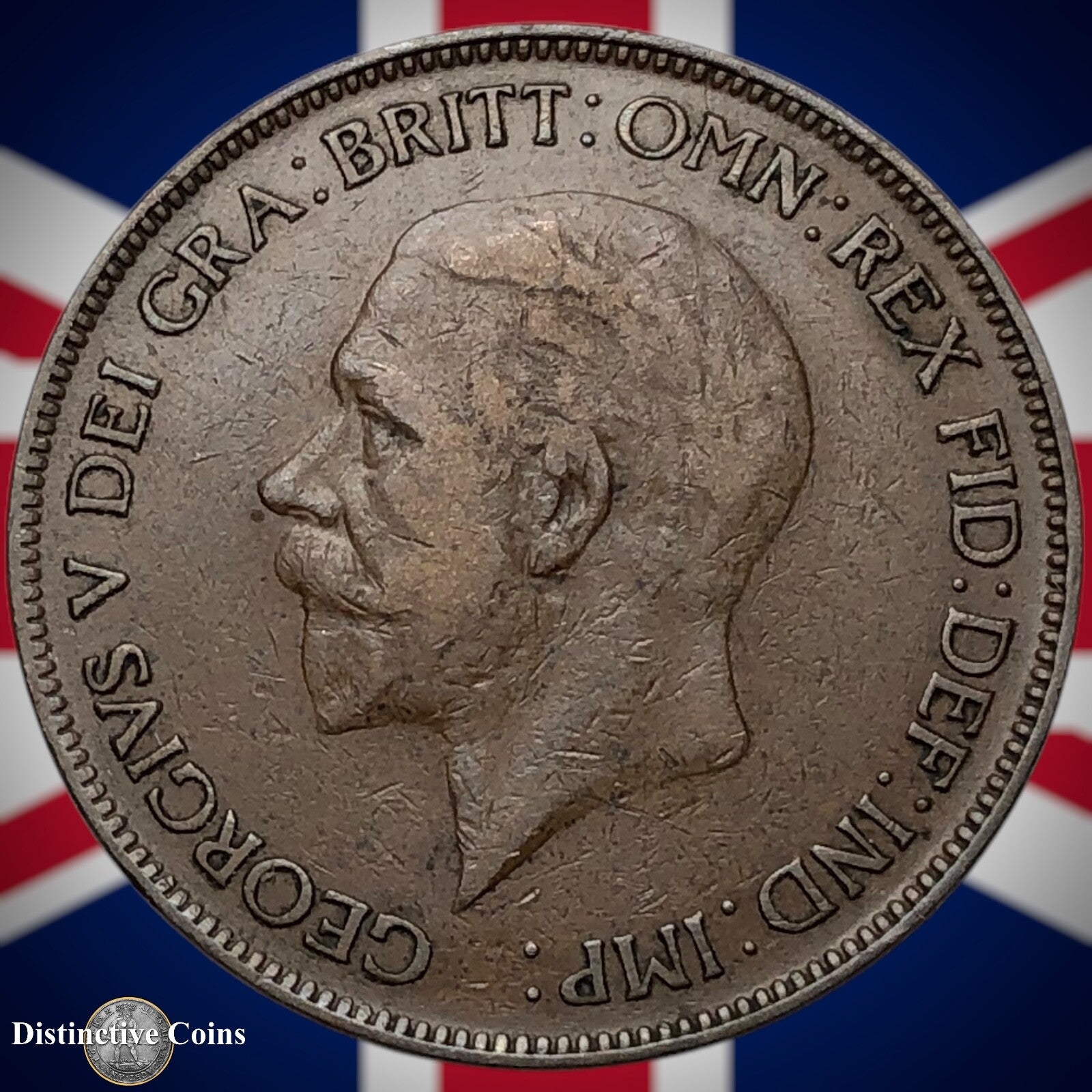Great Britain 1930 Penny 1d GB7102
