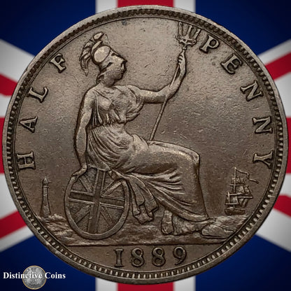 Great Britain 1889 Half Penny 1/2d GB5649