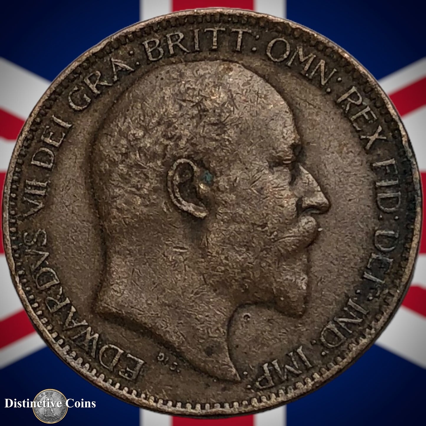 Great Britain 1907 Farthing 1/4d GB4601