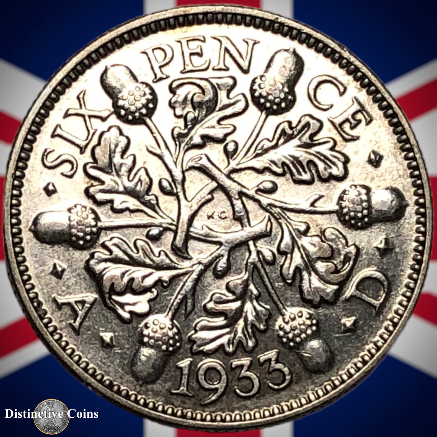 Great Britain 1933 Six Pence GB1703