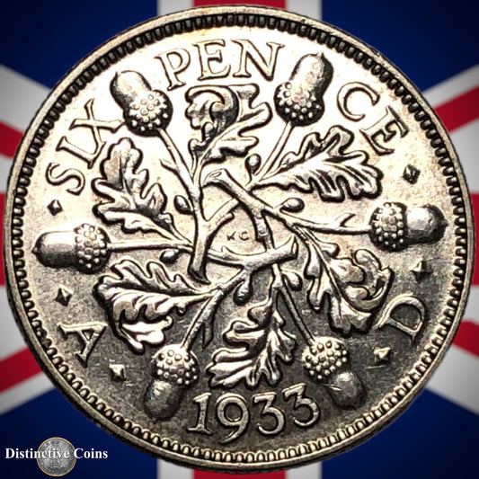 Great Britain 1933 Six Pence GB1703