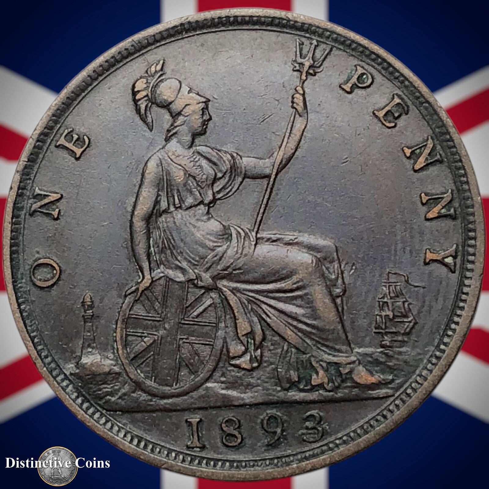 Great Britain 1893 Penny 1d GB6568