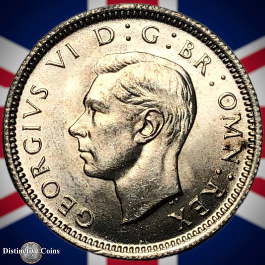 Great Britain 1945 Six Pence GB1768