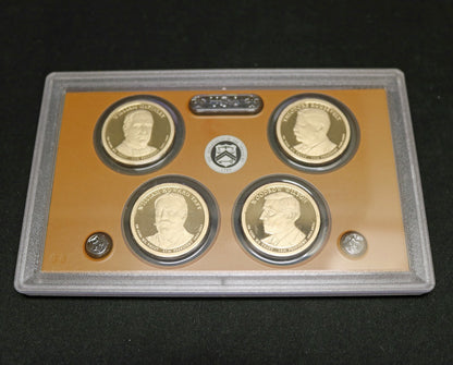 US 2013 Presidential Dollar Proof Sets Lot of 4 Sets No Box No Certs  B378