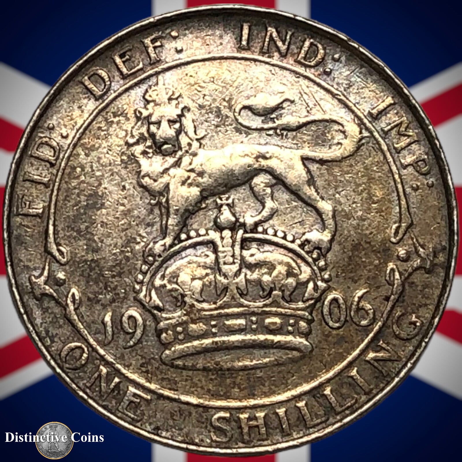 Great Britain 1906 British One Shilling GB0805