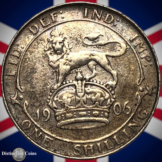 Great Britain 1906 British One Shilling GB0805