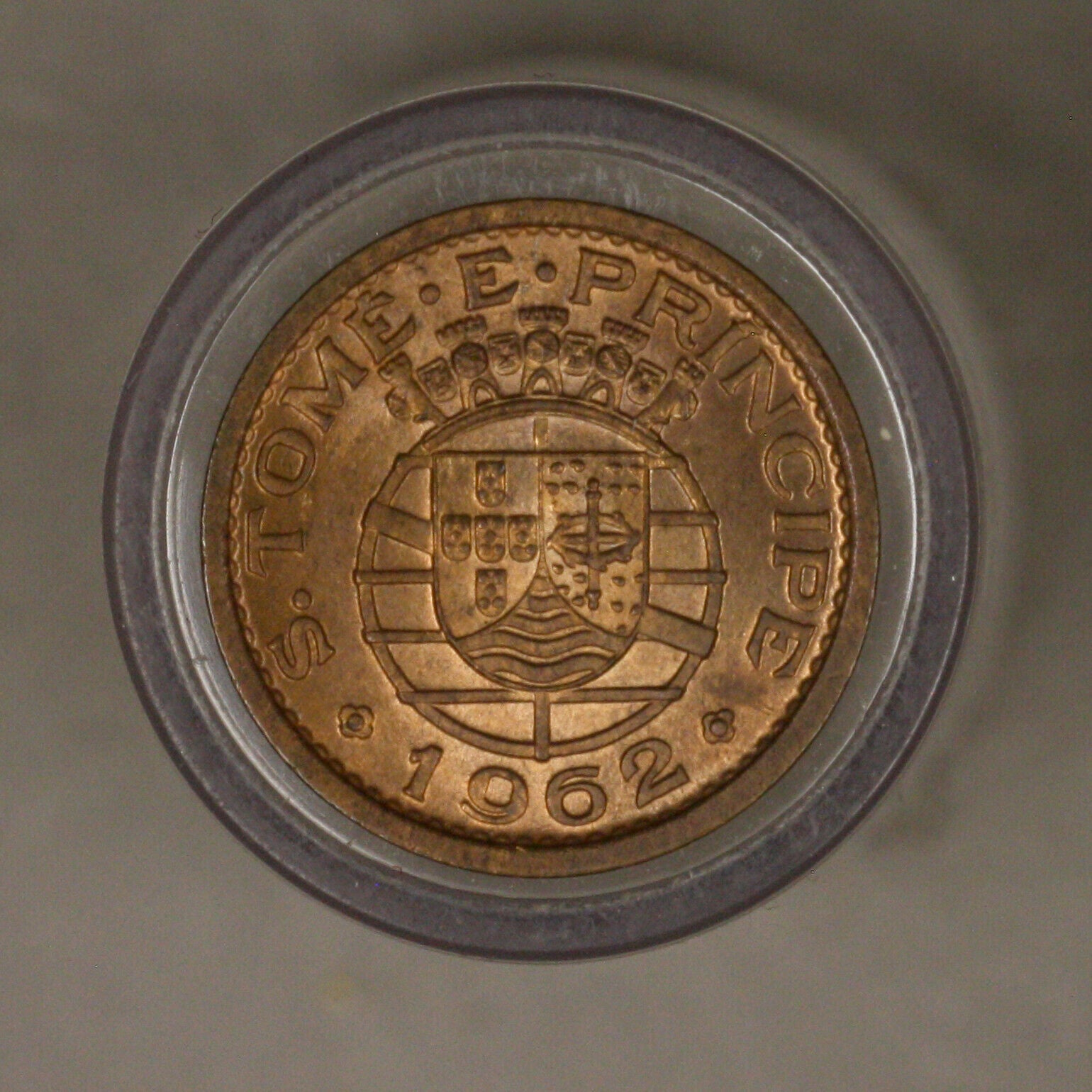 St. Thomas and Prince 1962 10 cents unc