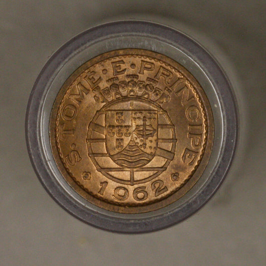 St. Thomas and Prince 1962 10 cents unc