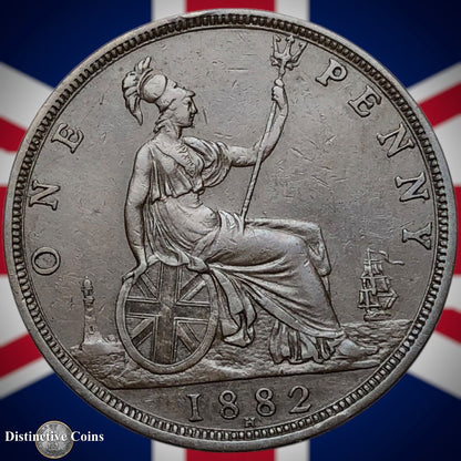 Great Britain 1882 H Penny 1d GB6435