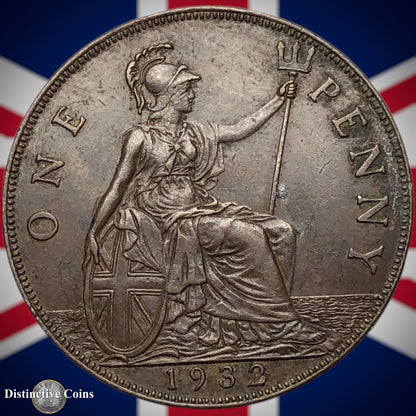 Great Britain 1932 Penny 1d GB7142
