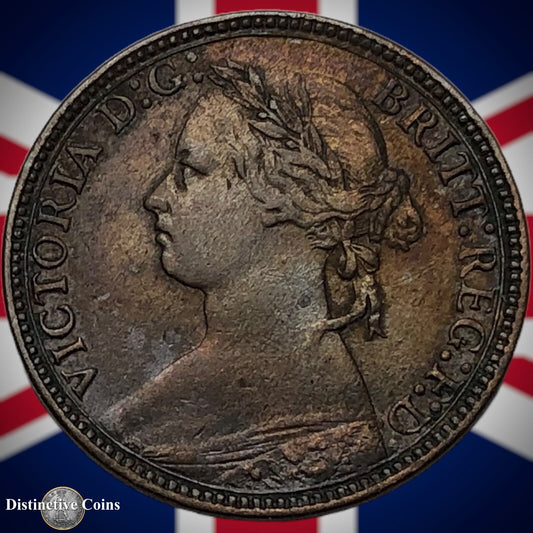 Great Britain 1875 H Farthing 1/4d GB3758