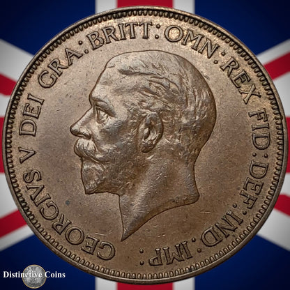 Great Britain 1928 Penny 1d GB7087