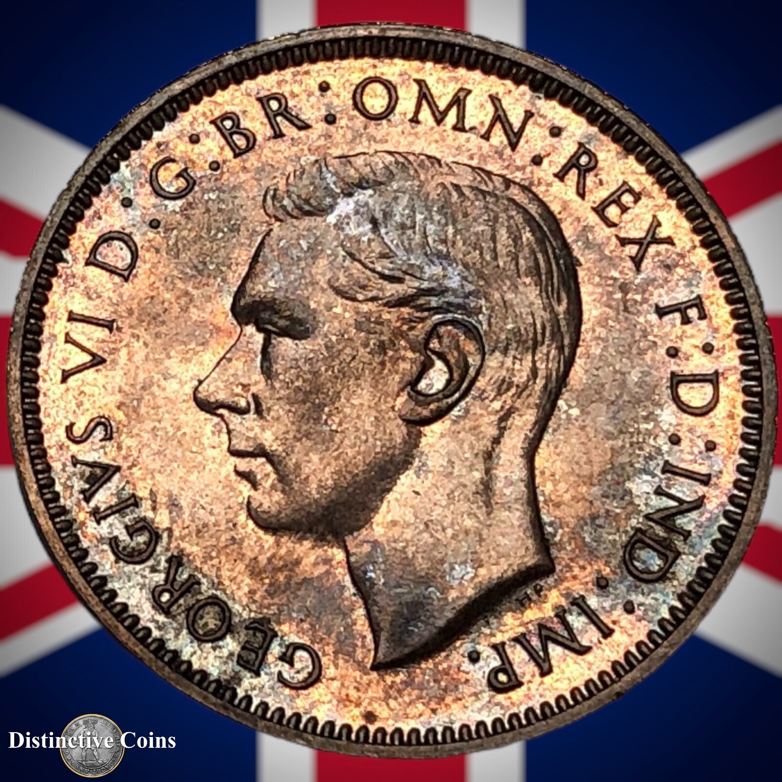 Great Britain 1937 Farthing 1/4d GB4998