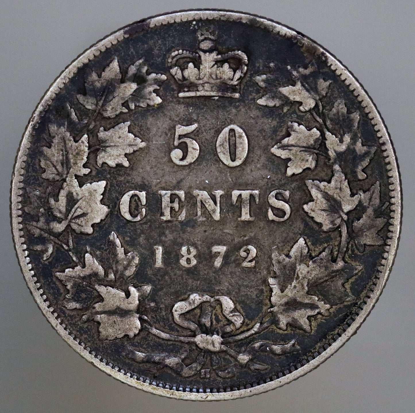 Canada 1872 50 Cents KM# 6 D053