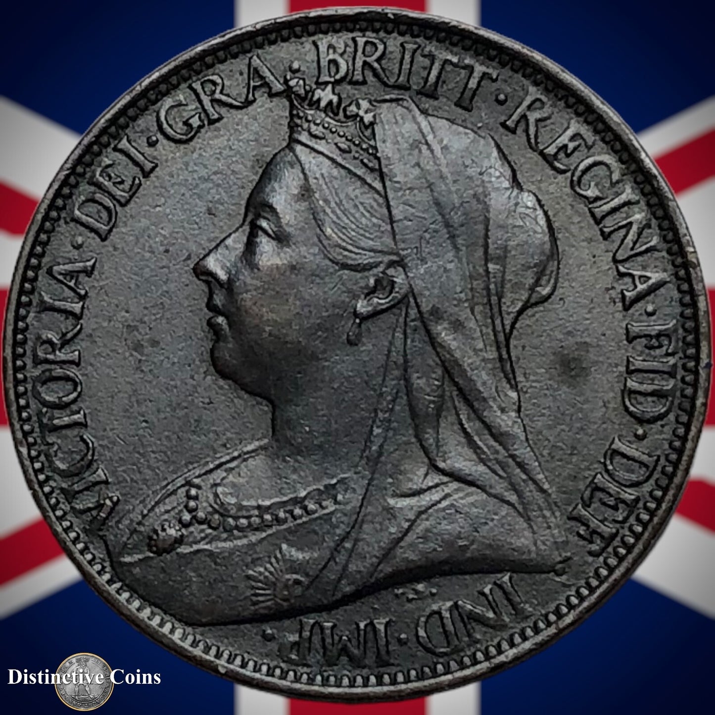 Great Britain 1898 Farthing 1/4d GB4457