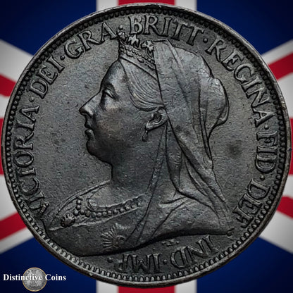 Great Britain 1898 Farthing 1/4d GB4457