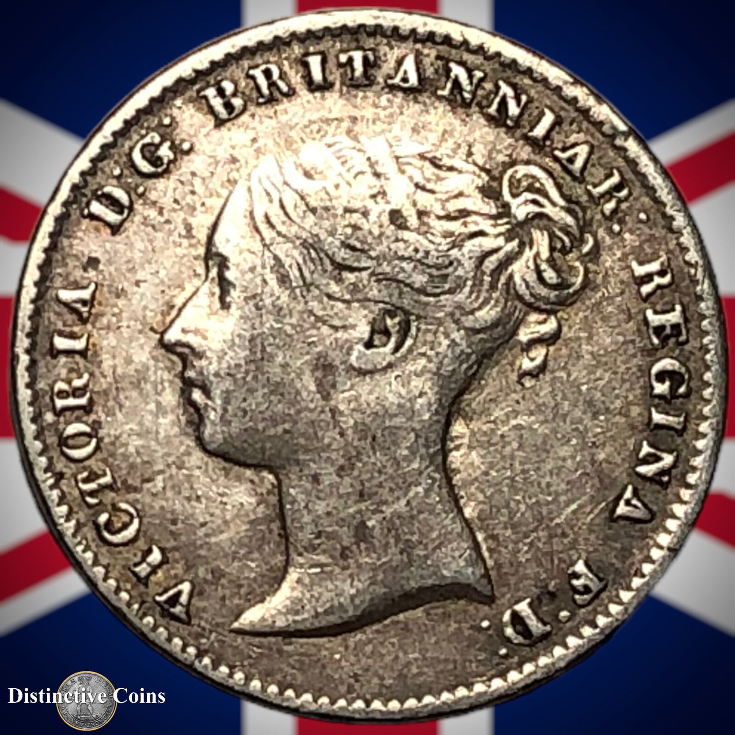 Great Britain 1861 Three Pence GB1834