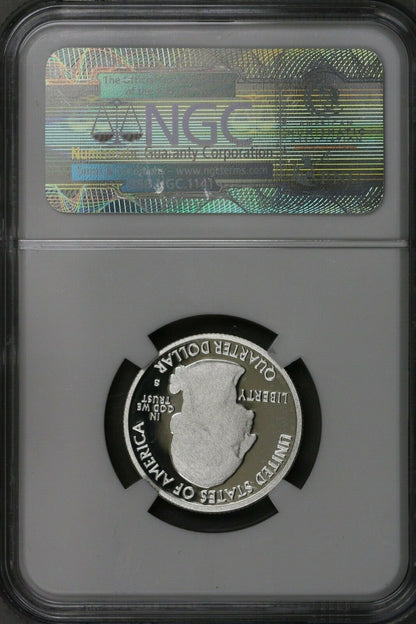 US 2012S Silver Chaco ATB Quarter NGC PF69 Ultra Cameo Early Release  S496