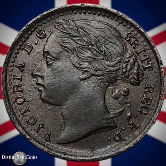 Great Britain 1881 Third Farthing 1/3 Penny GB3018