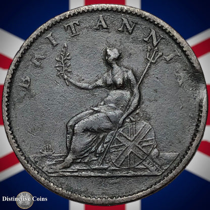 Great Britain 1807 Half Penny 1/2d GB5180