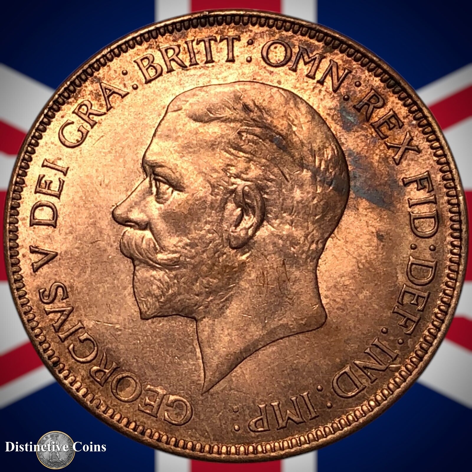 Great Britain 1928 Penny 1d GB7082