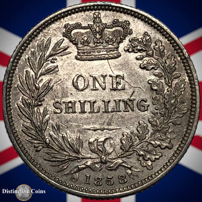 Great Britain 1858 British One Shilling GB0238