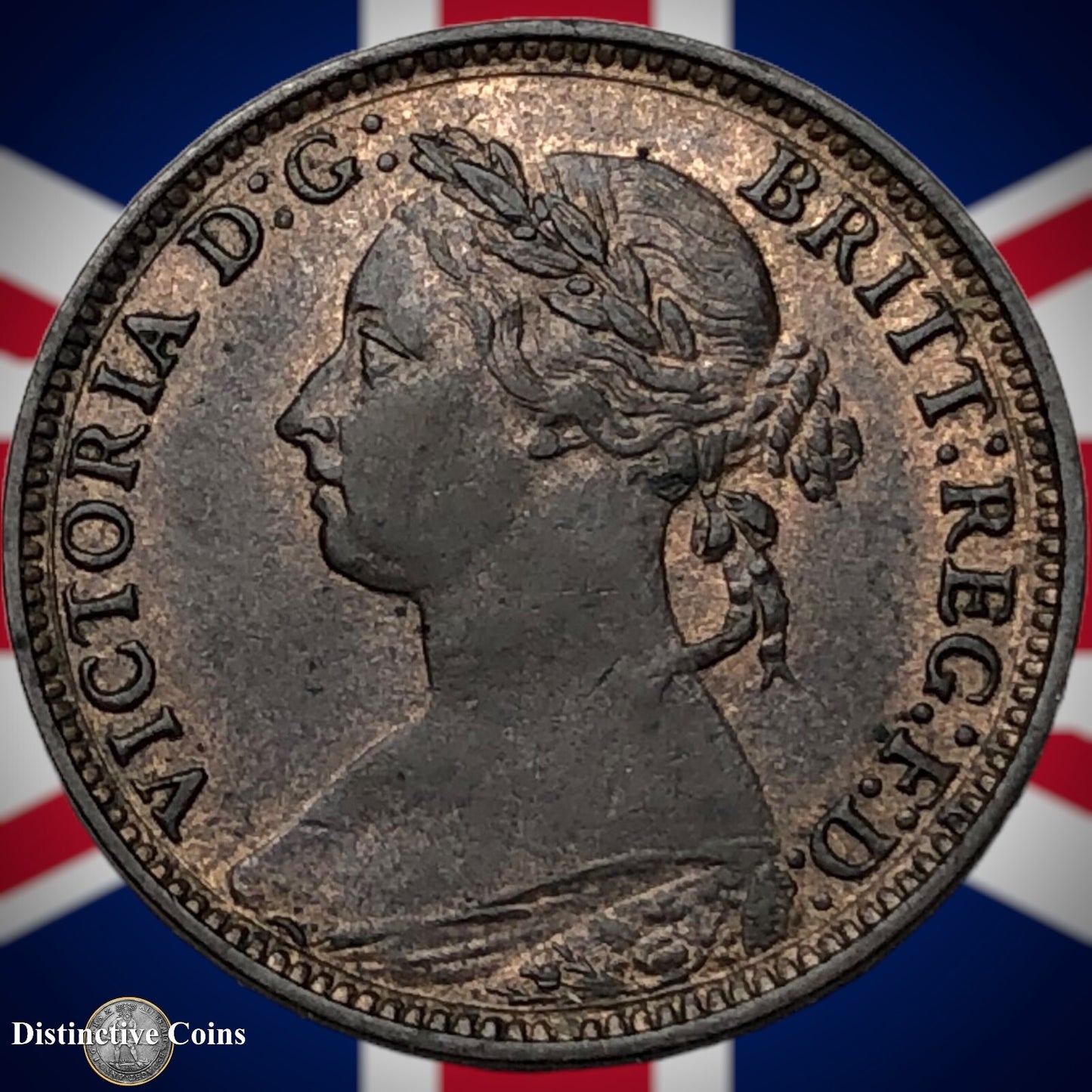 Great Britain 1881 H Farthing 1/4d GB3958