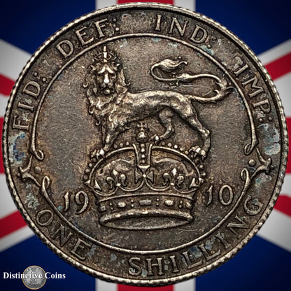 Great Britain 1910 British One Shilling GB0886
