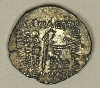 95-90 BC Parthian Kingdom Silver Drachma Gotarzes1 C002
