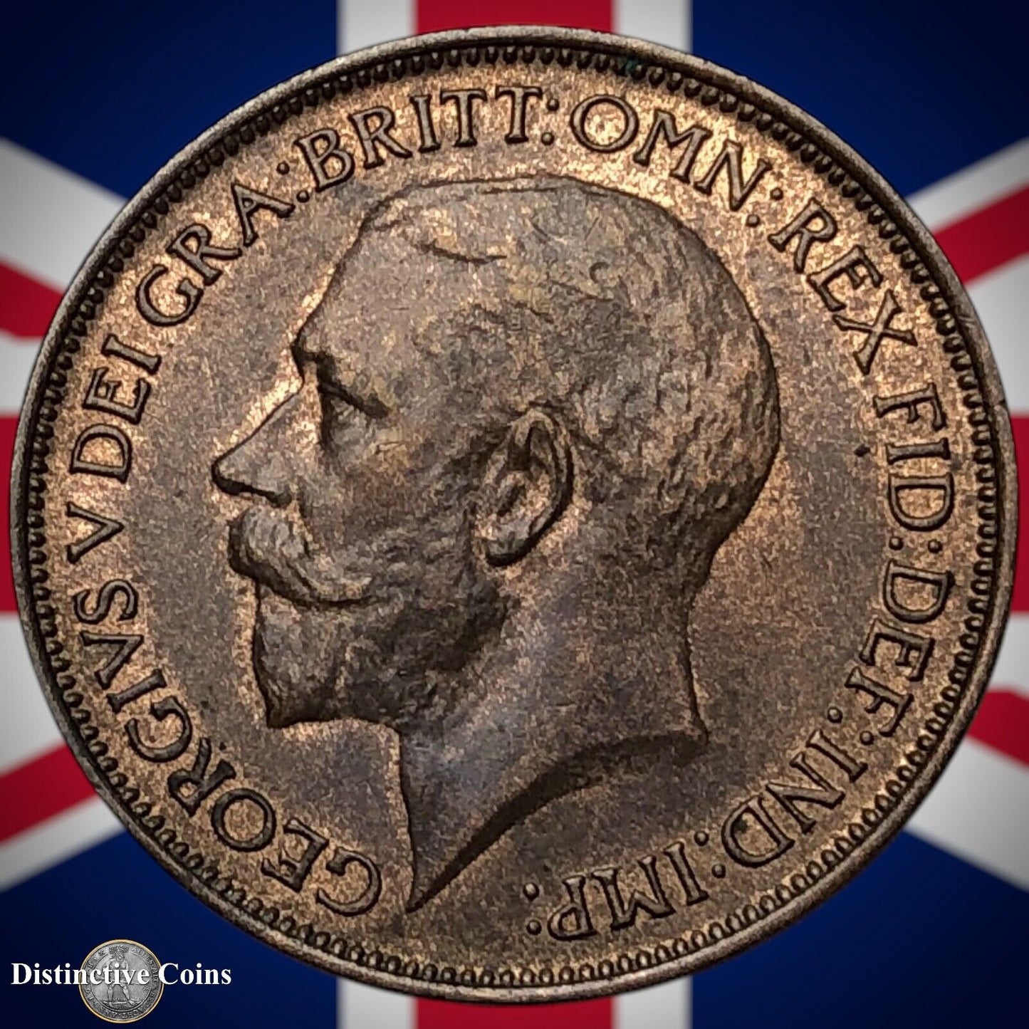 Great Britain 1924 Half Penny 1/2d GB5903