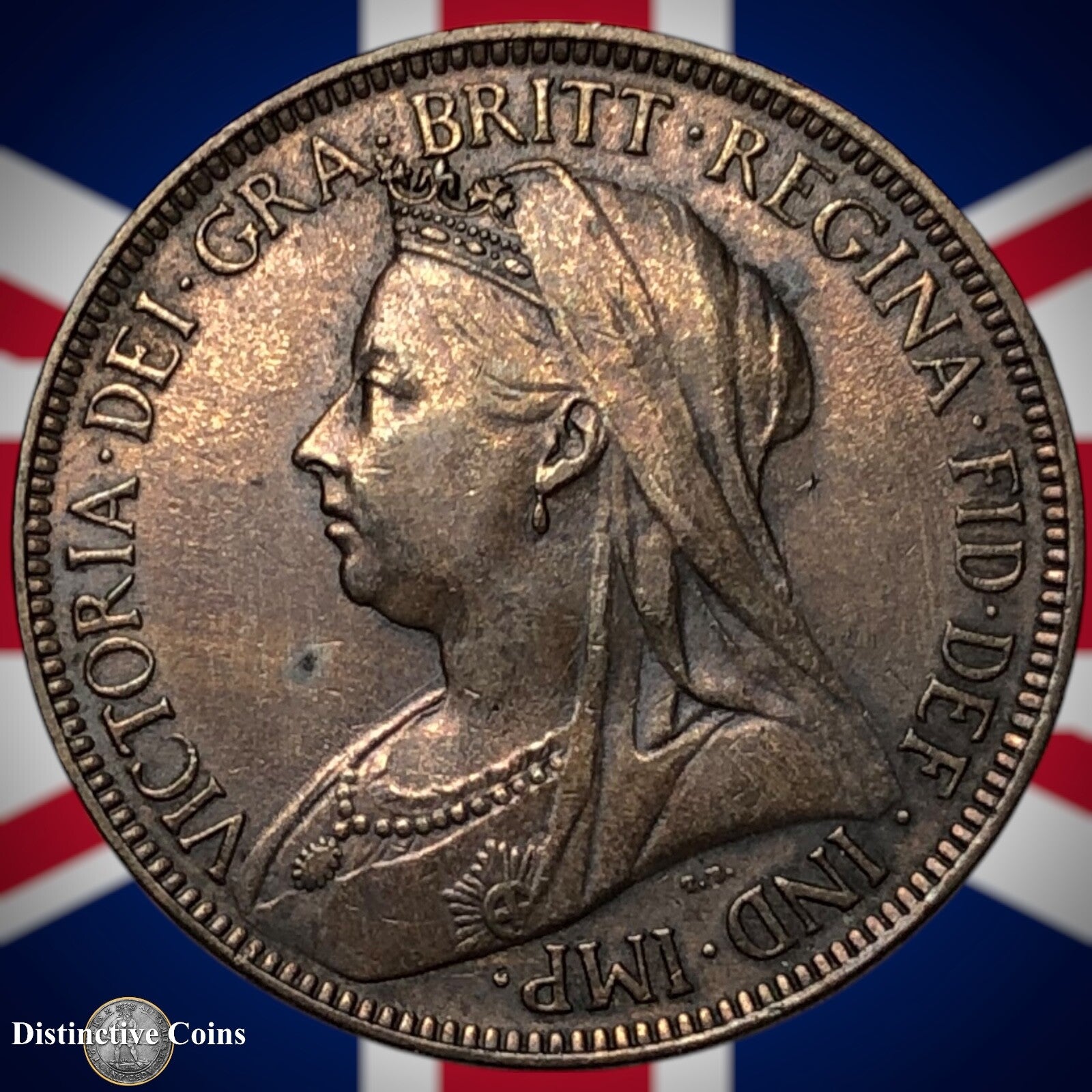 Great Britain 1900 Half Penny 1/2d GB5750