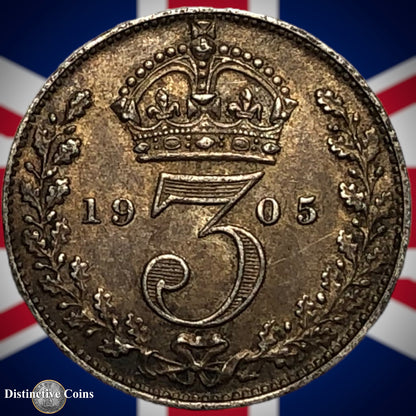 Great Britain 1905 Three Pence GB2105