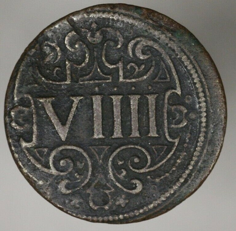 Osnabruck City 1625 9 Pfennig Unusual Denomination VF Slightly Bent   A2735