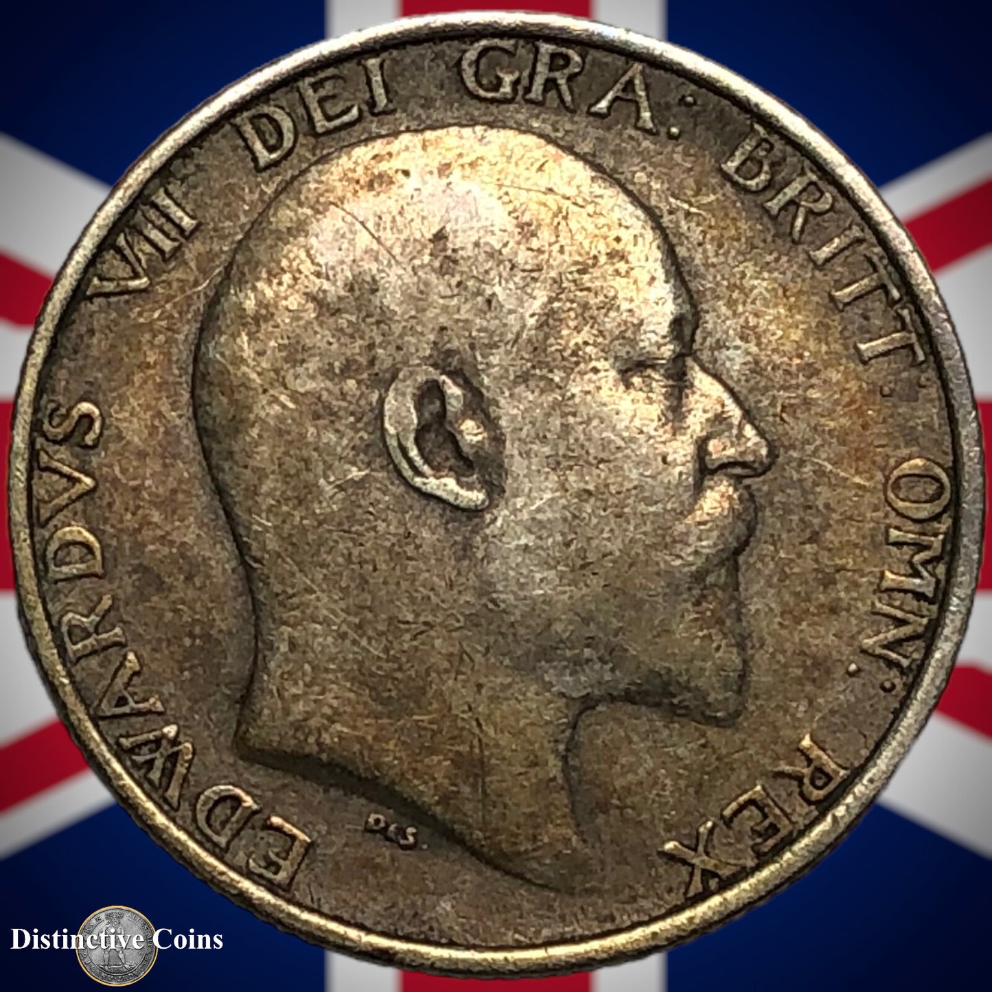 Great Britain 1910 British One Shilling GB0870