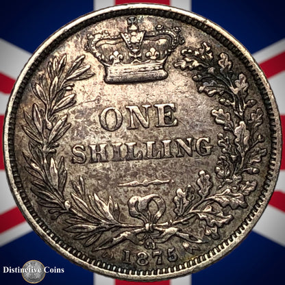 Great Britain 1875 British One Shilling GB0368