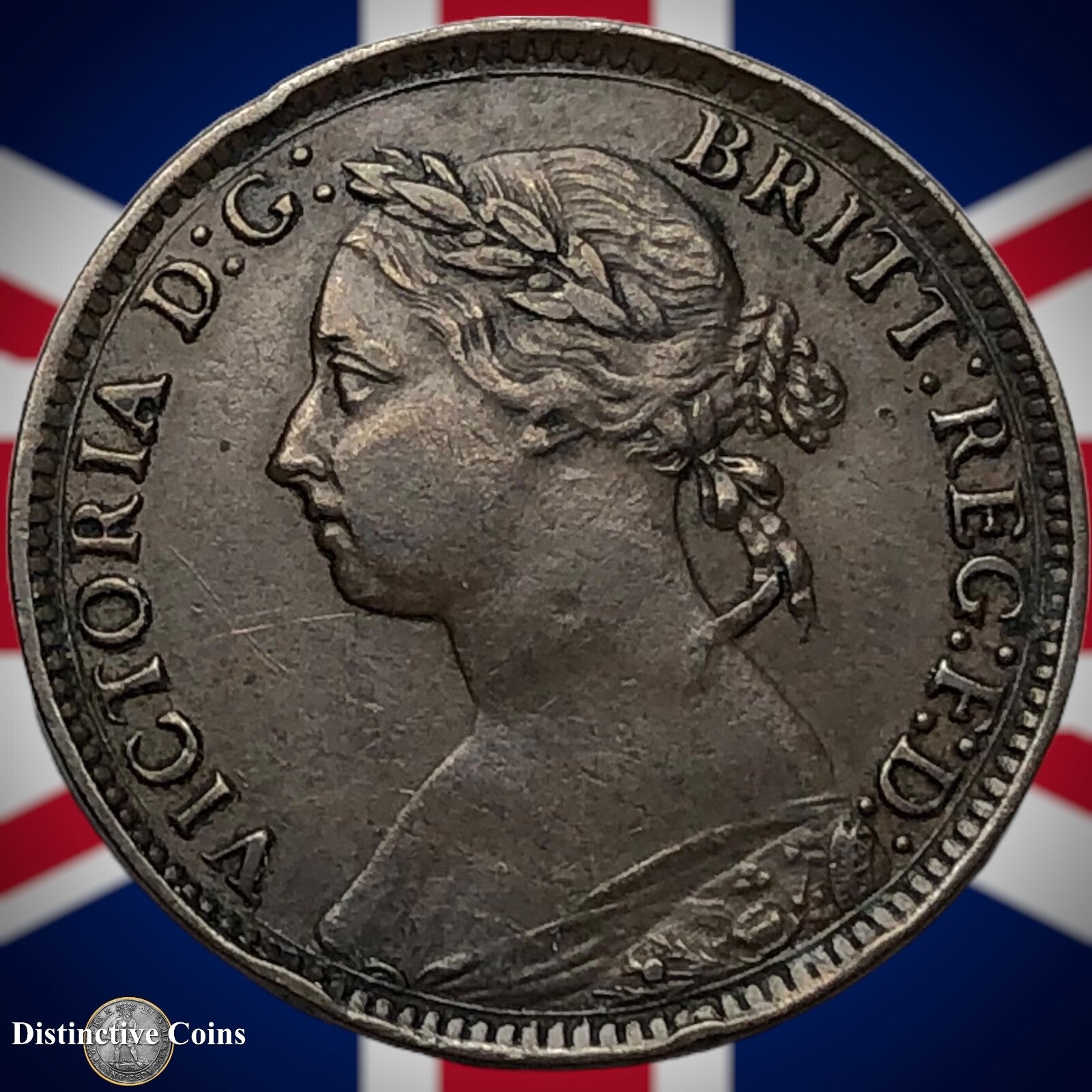 Great Britain 1888 Farthing 1/4d GB4255