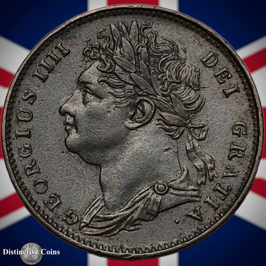 Great Britain 1822 Farthing 1/4d GB3262