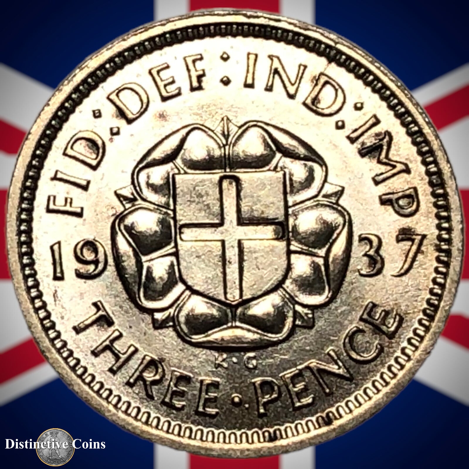 Great Britain 1937 Three Pence GB2295