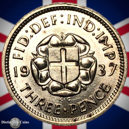 Great Britain 1937 Three Pence GB2295