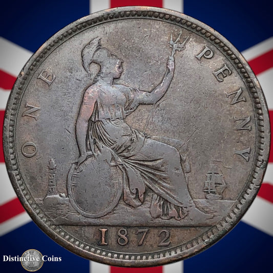Great Britain 1872 Penny 1d GB6323
