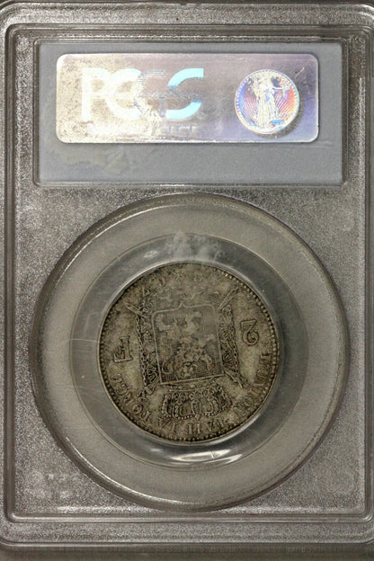Belgium 1867 2 Franc  Belges  PCGS VF 35