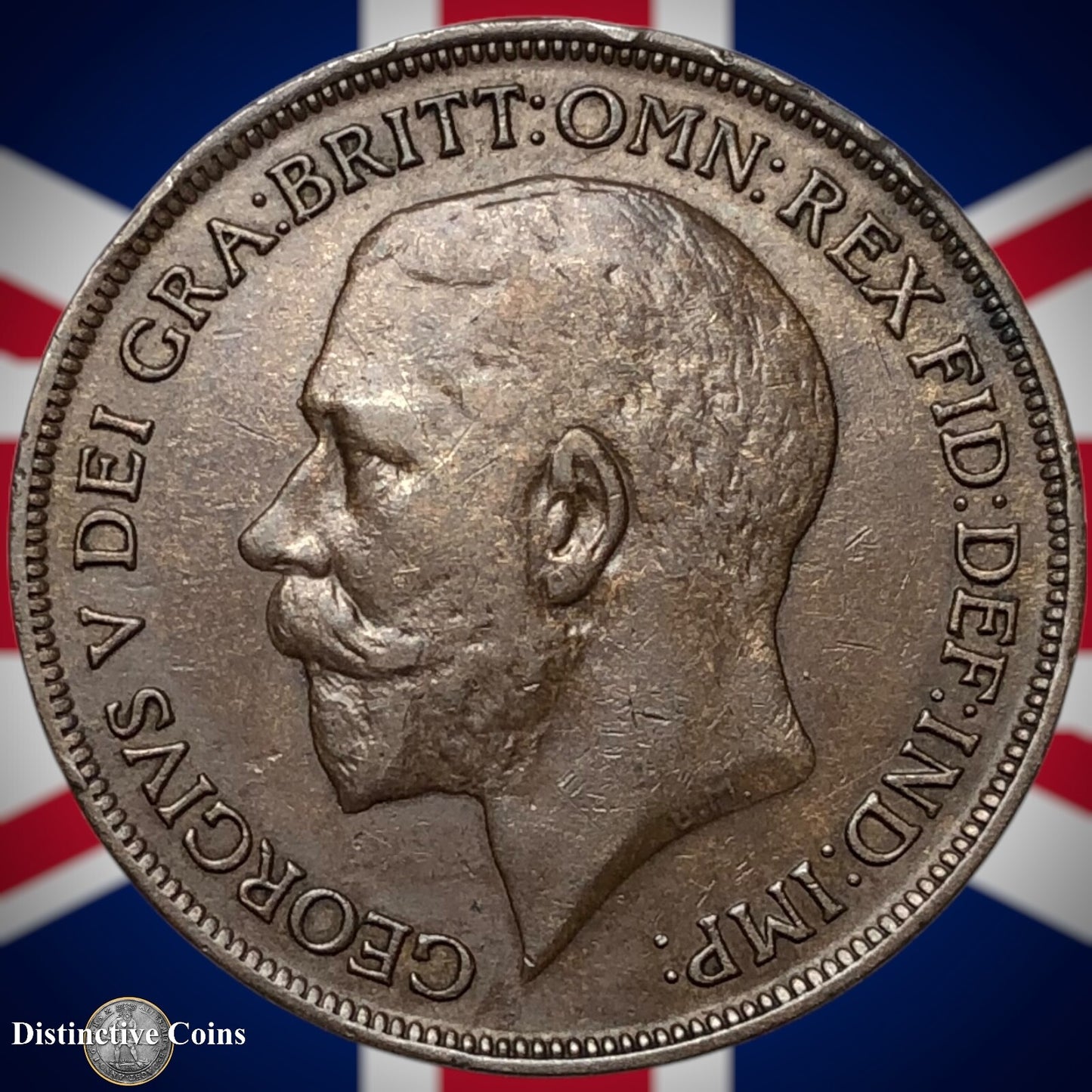 Great Britain 1916 Penny 1d GB6826