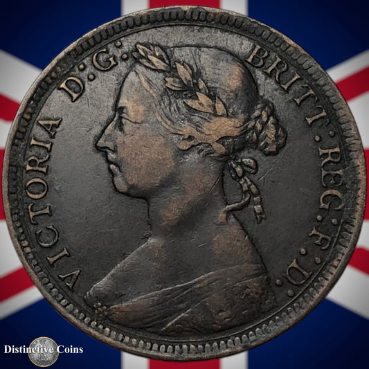 Great Britain 1891 Half Penny 1/2d GB5684