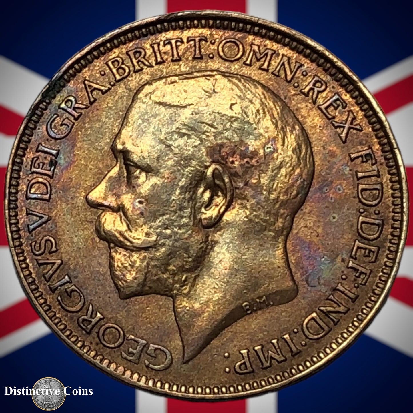 Great Britain 1925 Farthing 1/4d GB4827