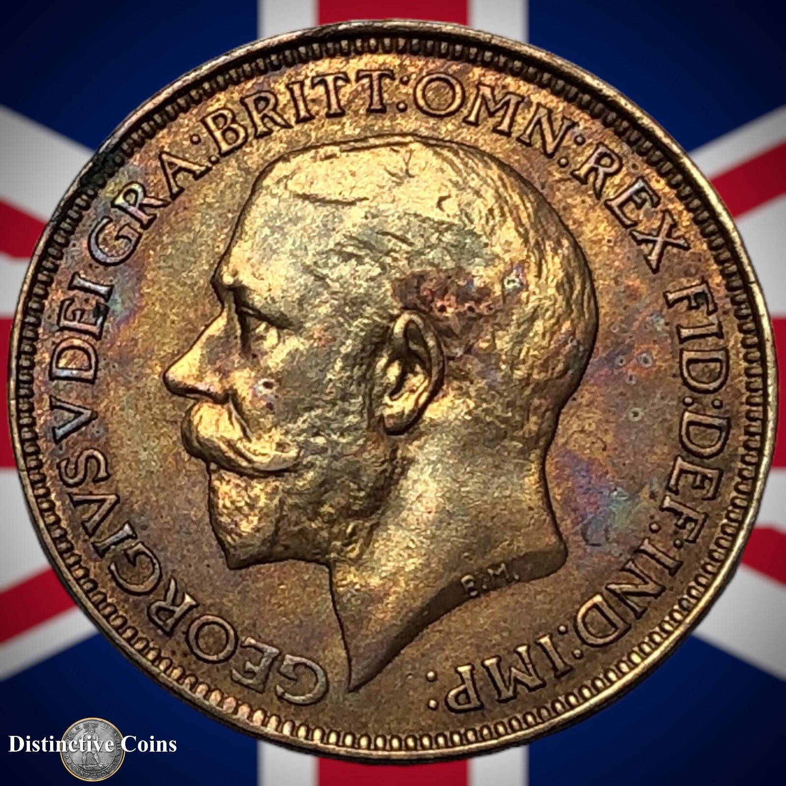 Great Britain 1925 Farthing 1/4d GB4827