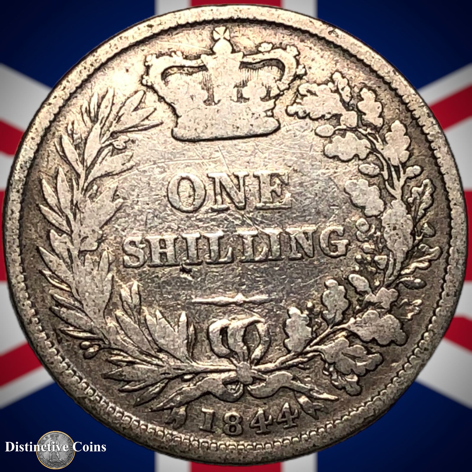 Great Britain 1844 British One Shilling GB0186