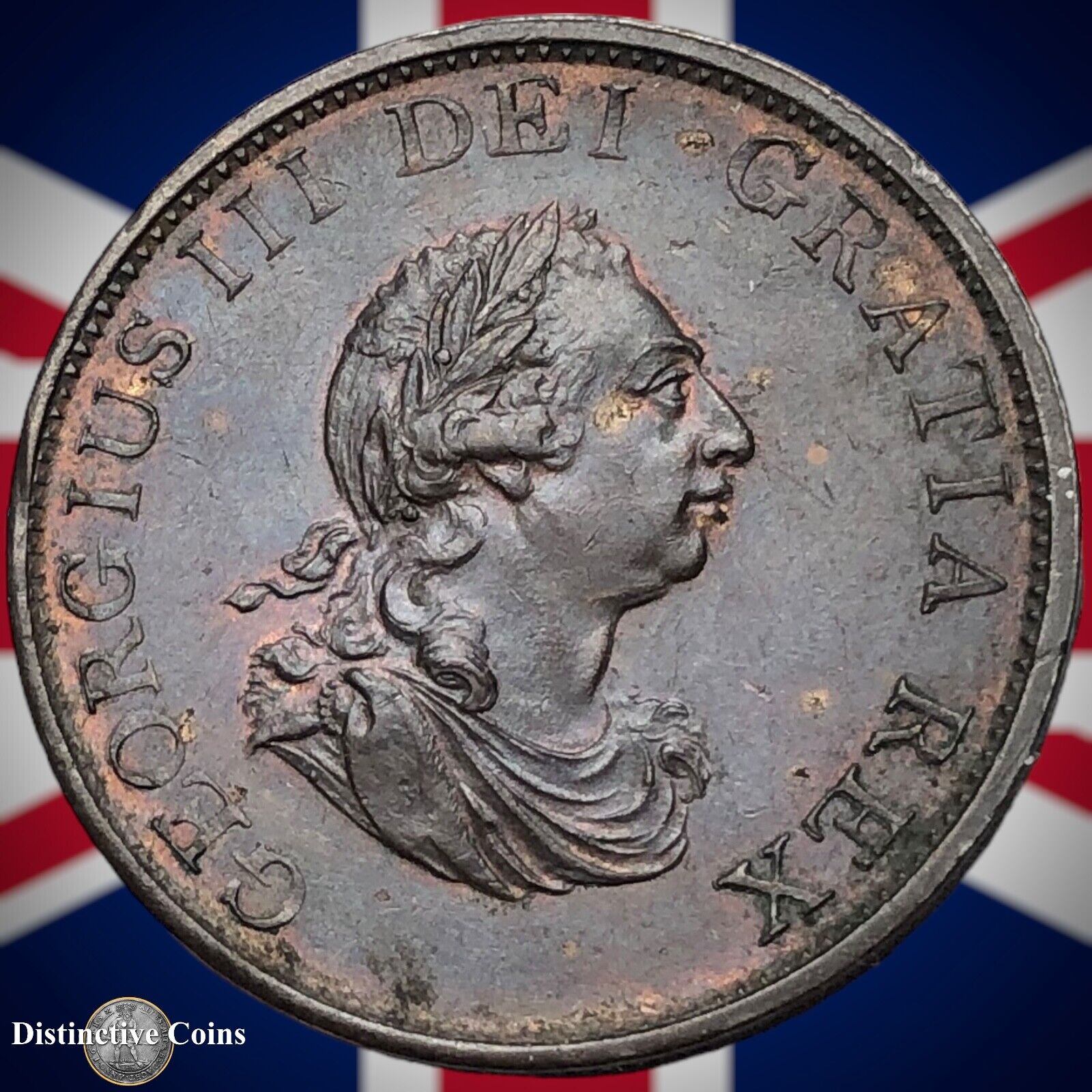 Great Britain 1799 Half Penny 1/2d GB5144