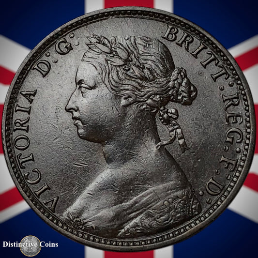 Great Britain 1875 Half Penny 1/2d GB5520